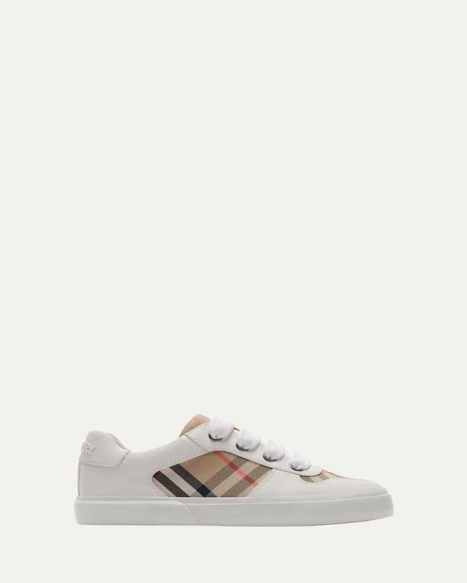K1 NOAH LACE UP CHECK SNEAKER